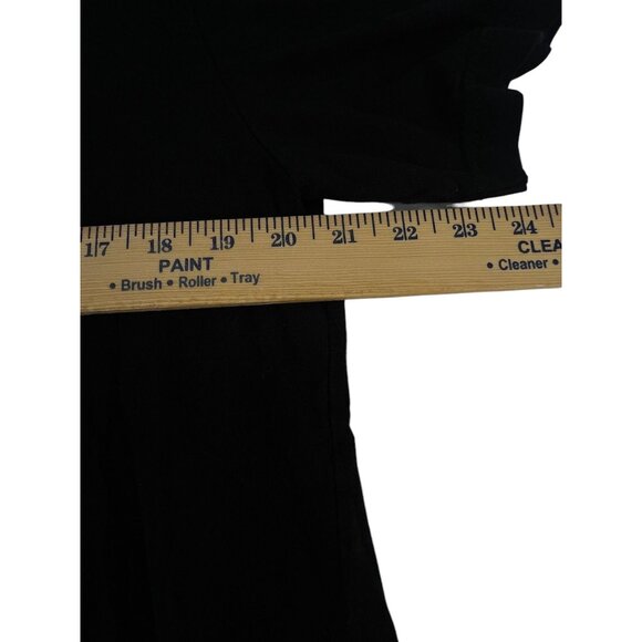 Bella+Canvas Black Graphic T-Shirt Sci-Fi Design Short Sleeve Cotton Blend XL - Picture 4 of 6